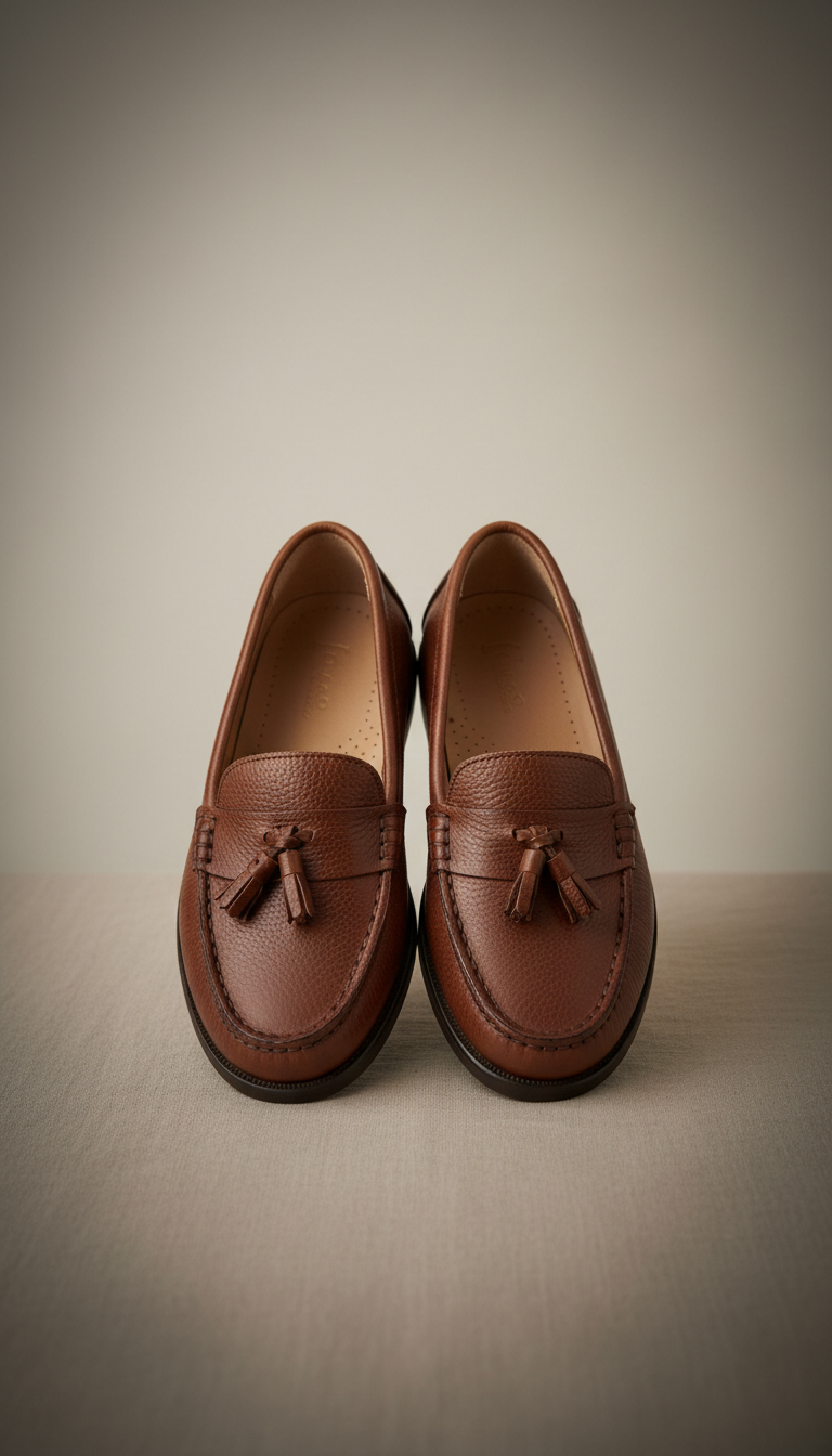 Children's Espresso Brown Loafer